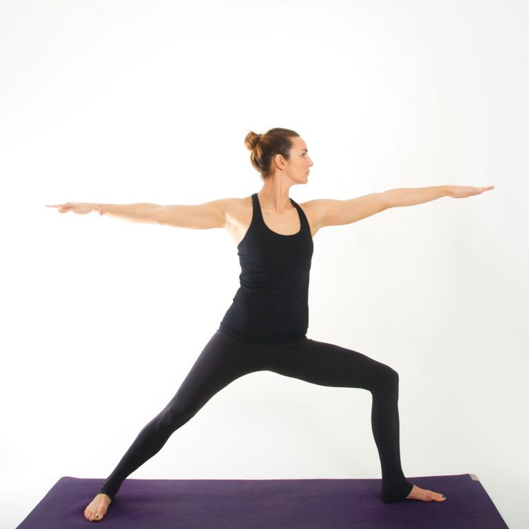 Warrior II I Virabhadrasana II - MYYOGA MYYOGA